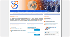 Desktop Screenshot of ispan.net.np